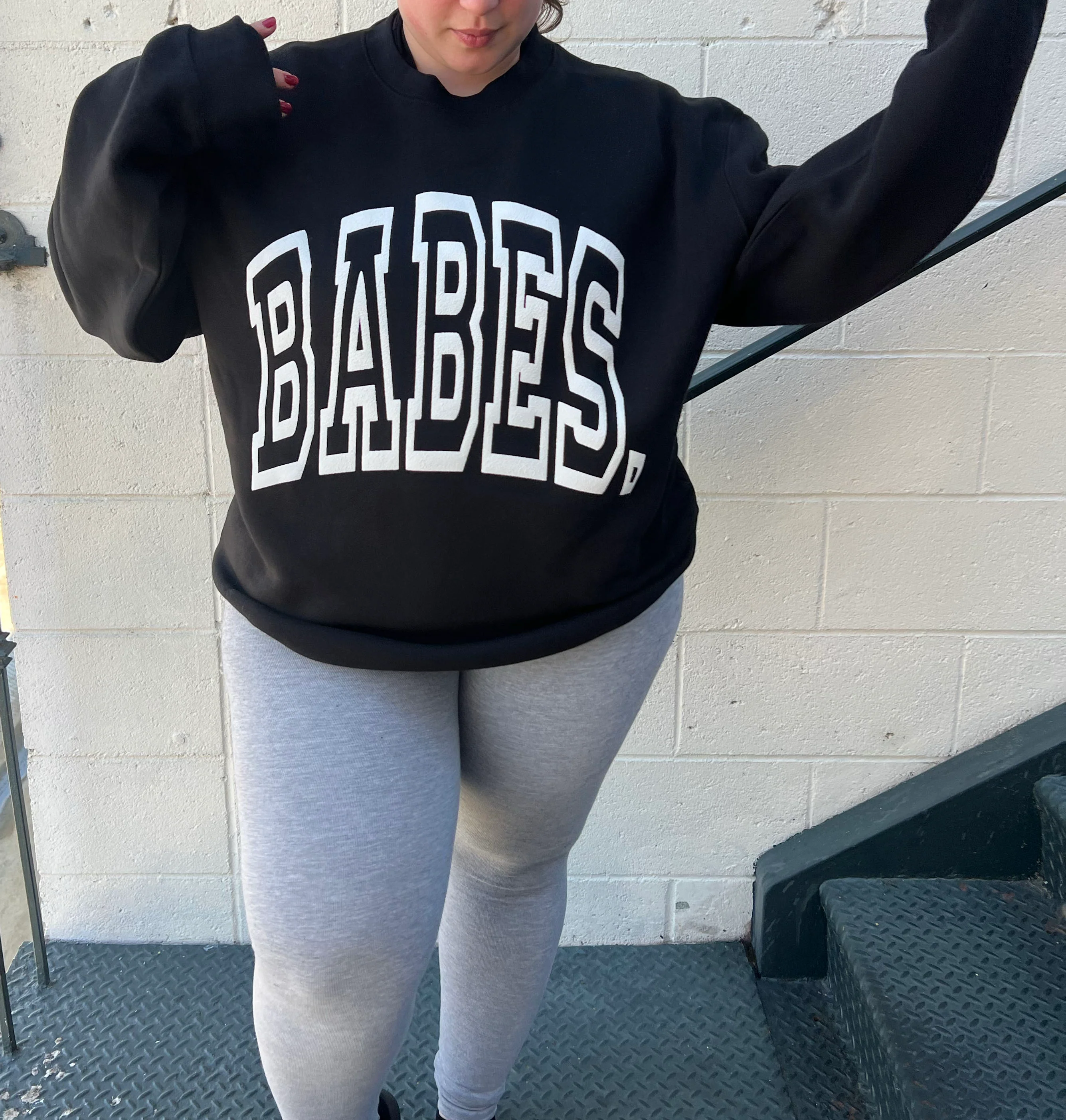 BABES Crewneck (black) - Image 6