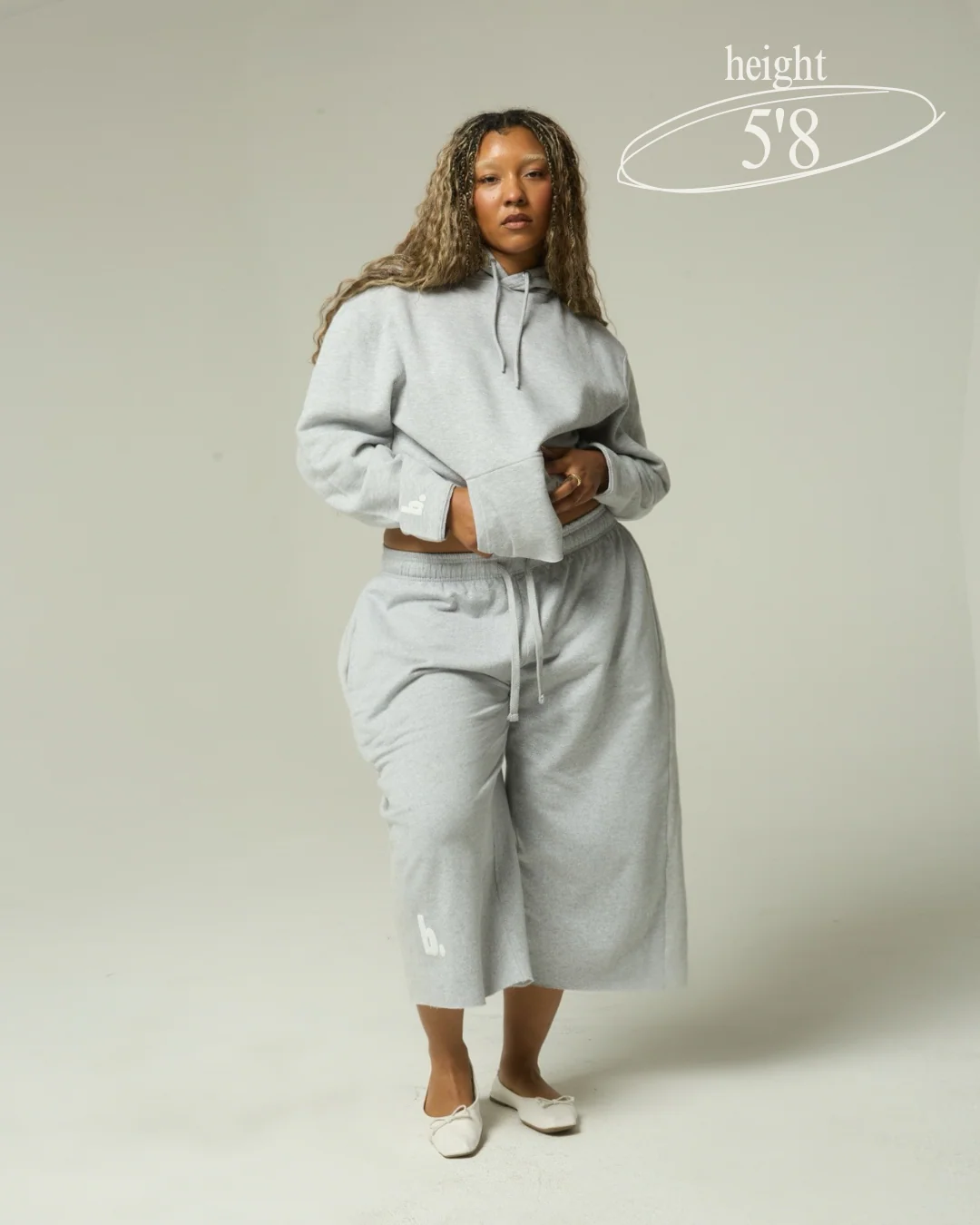 Cropped Sweat (gray) - Image 7