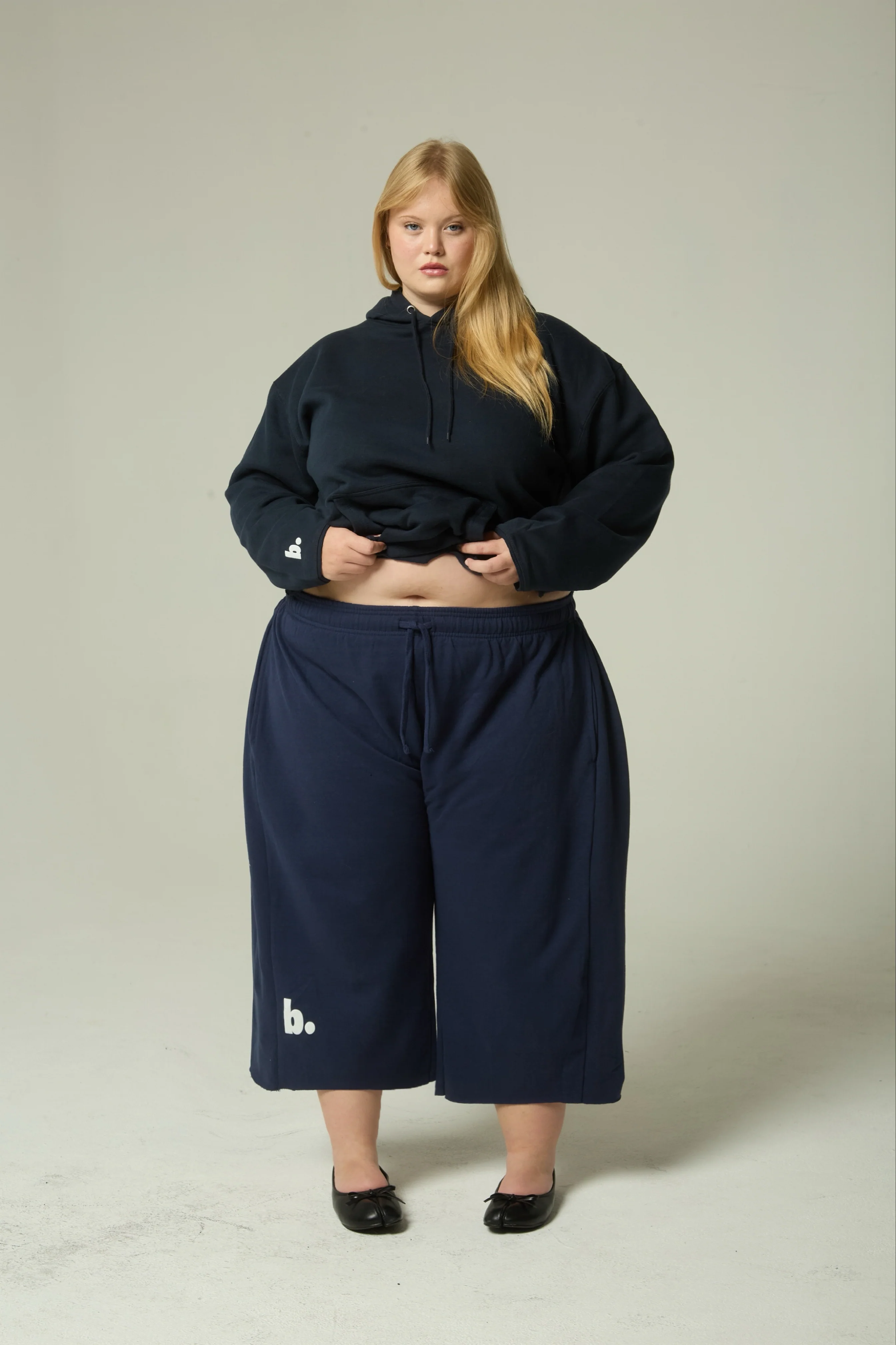Cropped Sweat (navy) - Image 4