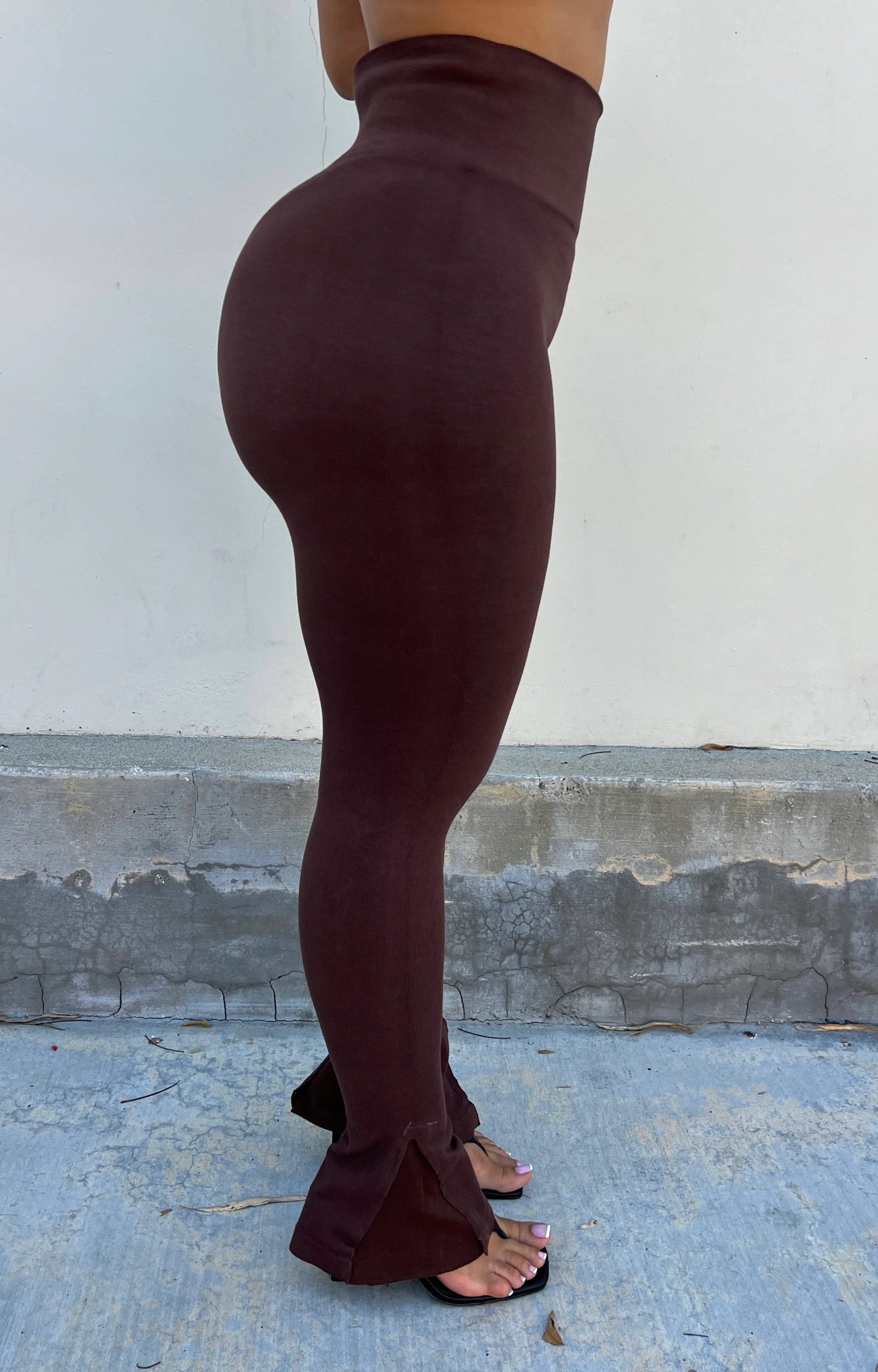 Flare Cotton Tummy Control Legging - Image 12