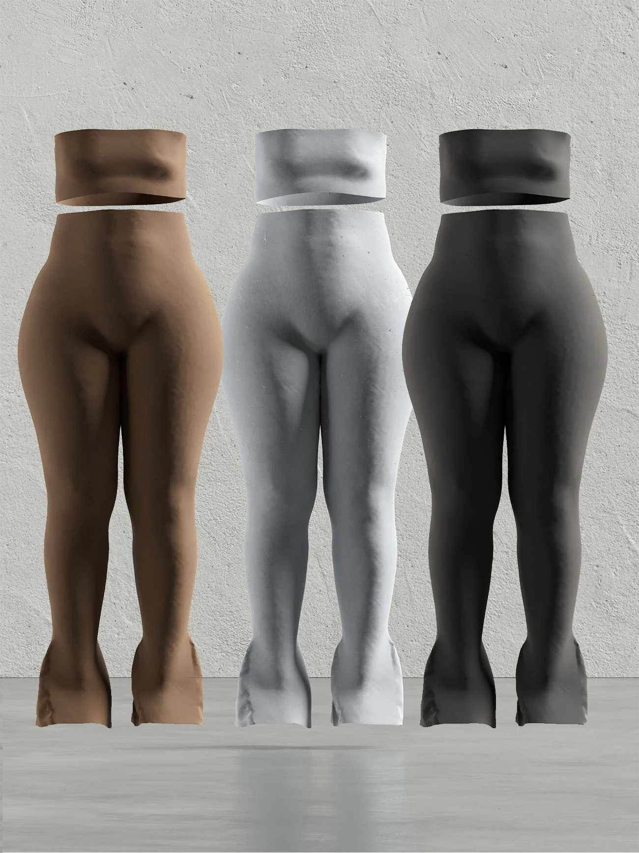 Flare Cotton Tummy Control Legging - Image 9