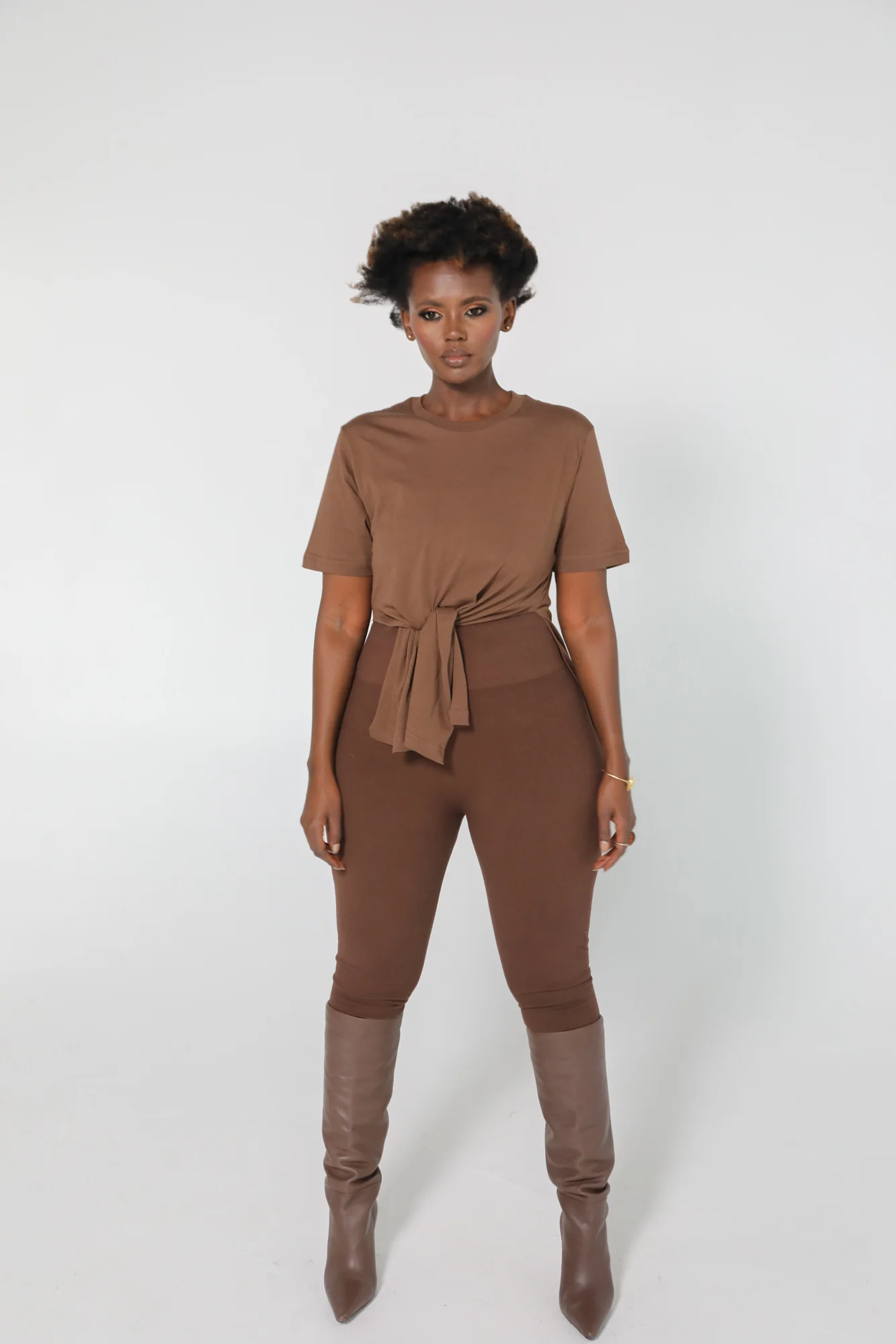 Hi/Low Cotton Tee - Image 5