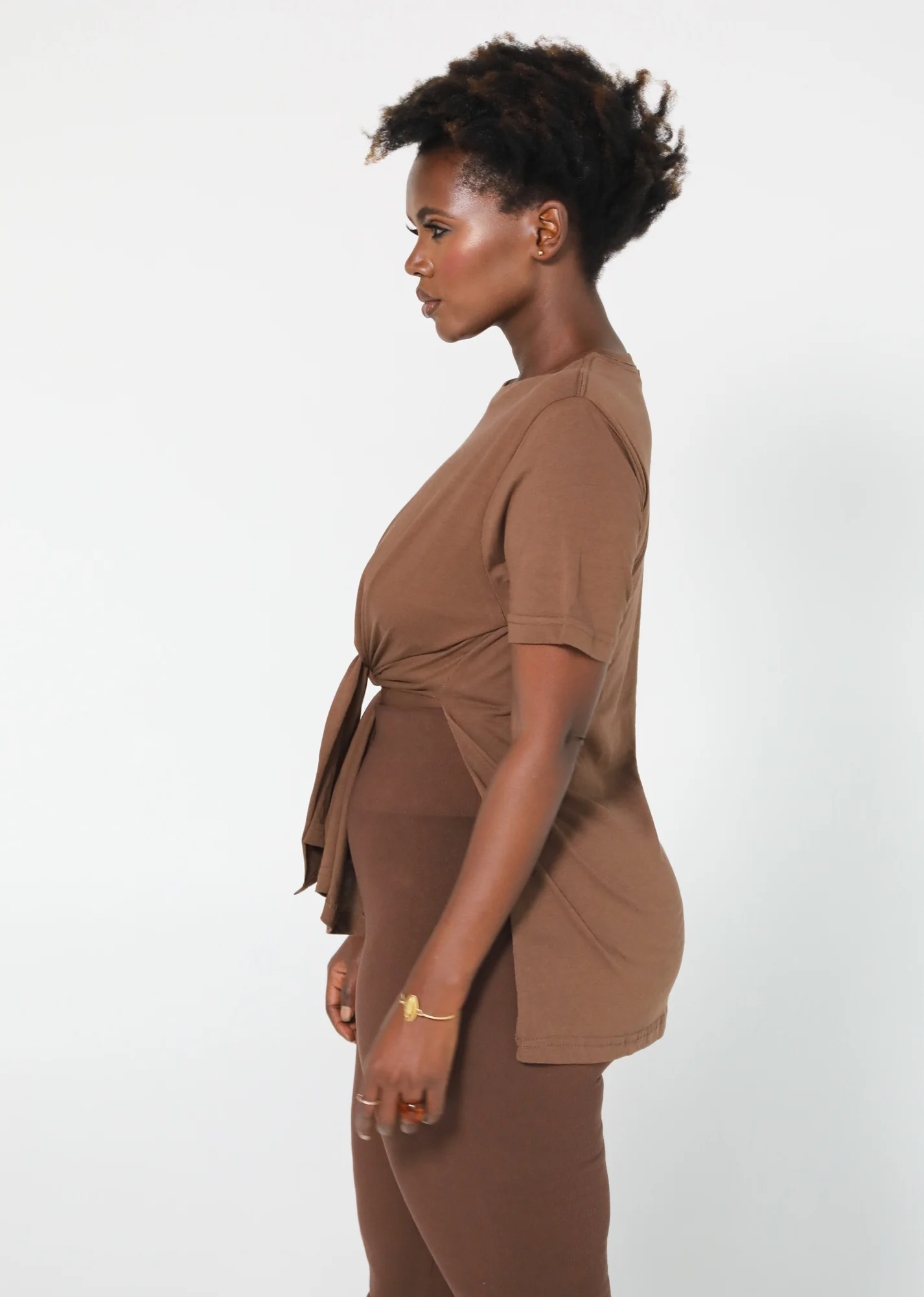 Hi/Low Cotton Tee - Image 6