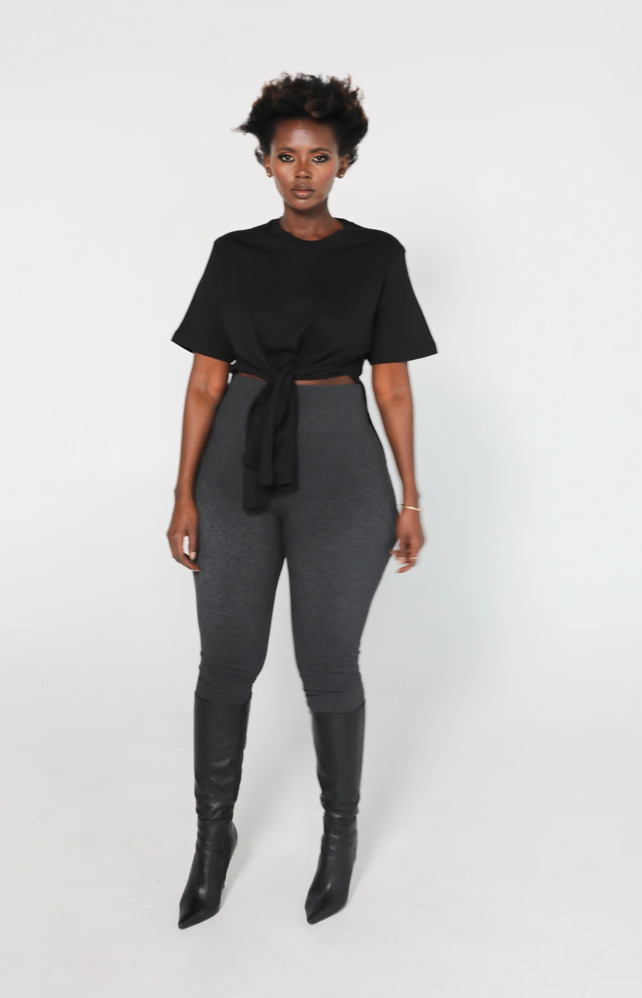 Hi/Low Cotton Tee - Image 9