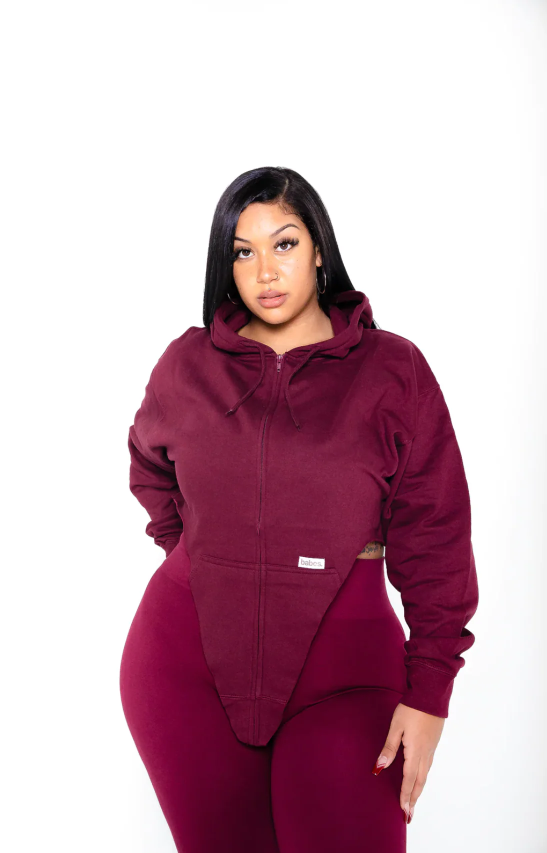 LA Winter Hoodie (black) - Image 9