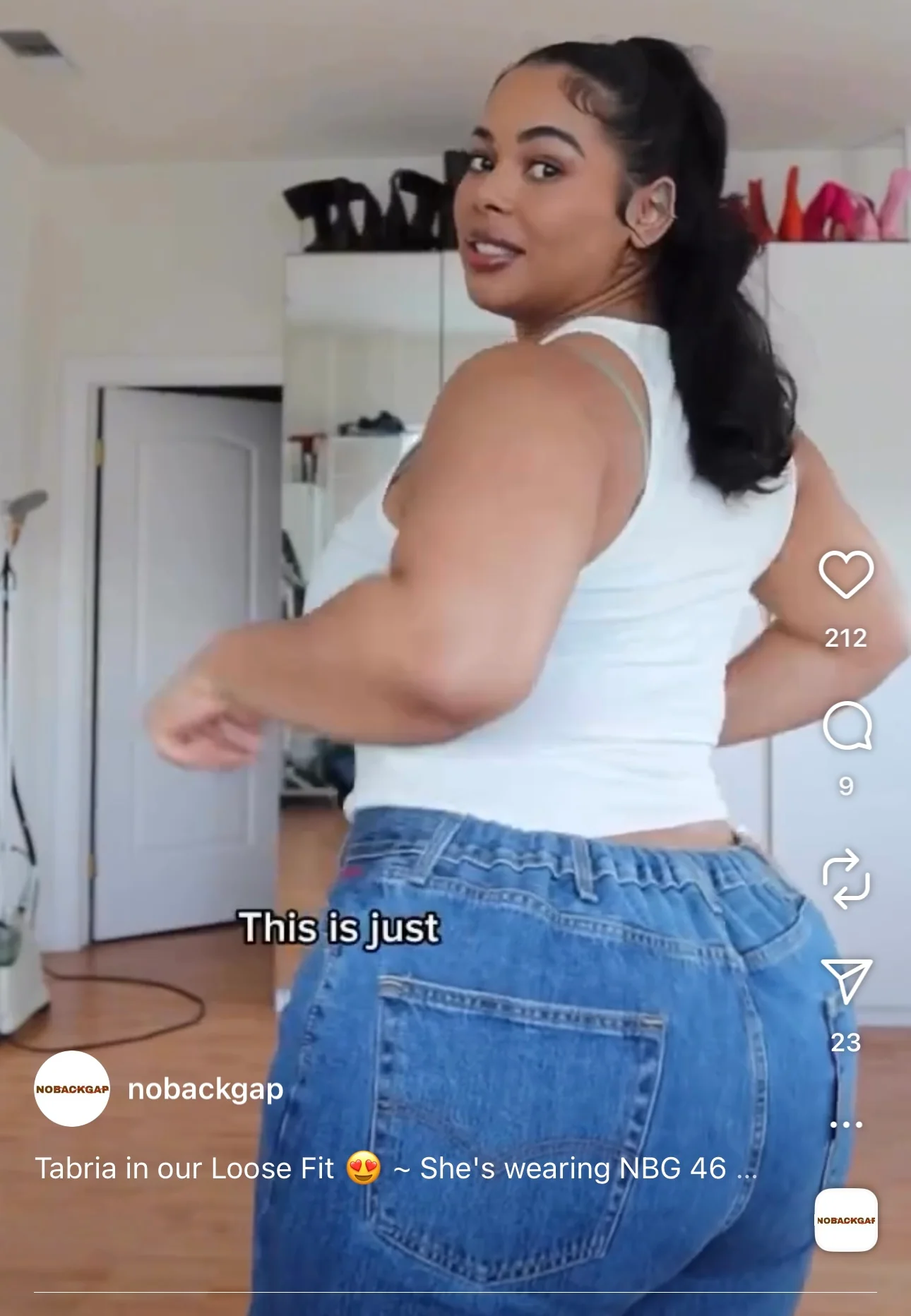 No Back Gap Jean ♻️ - Image 8