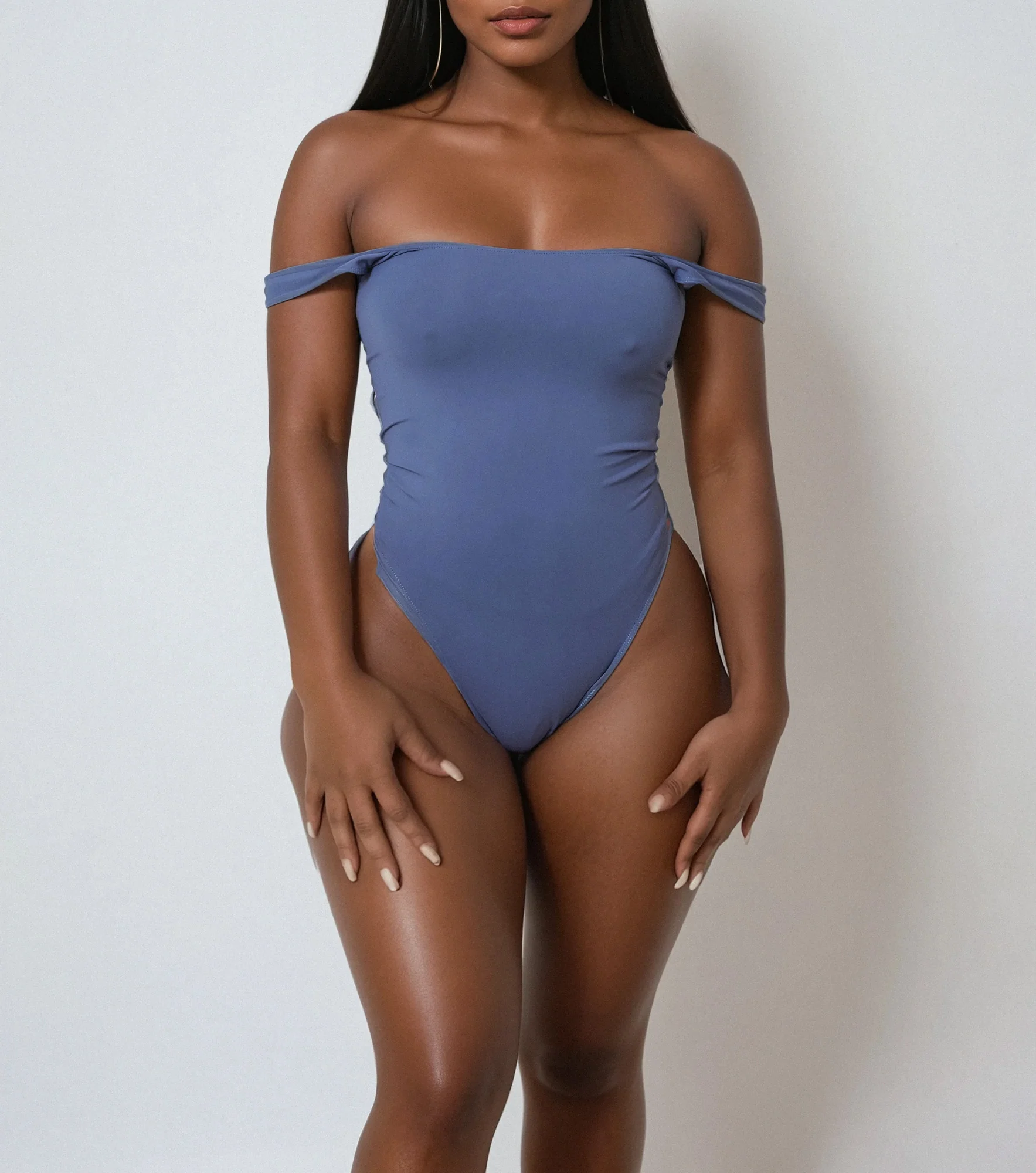 Smoothing Bodysuit (teal) - Image 3
