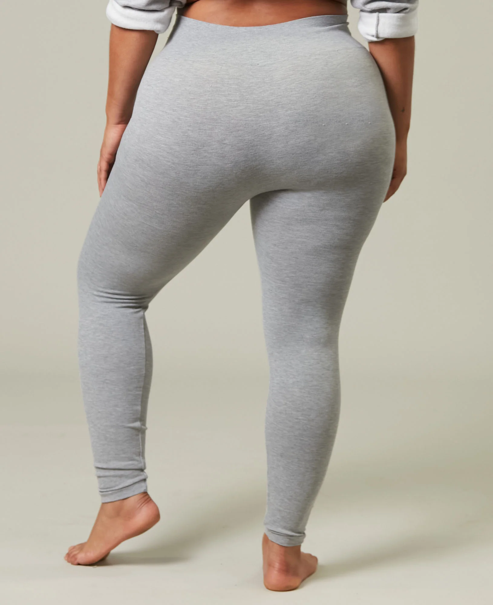 The Cotton Tummy Control Legging (gray) - Image 5