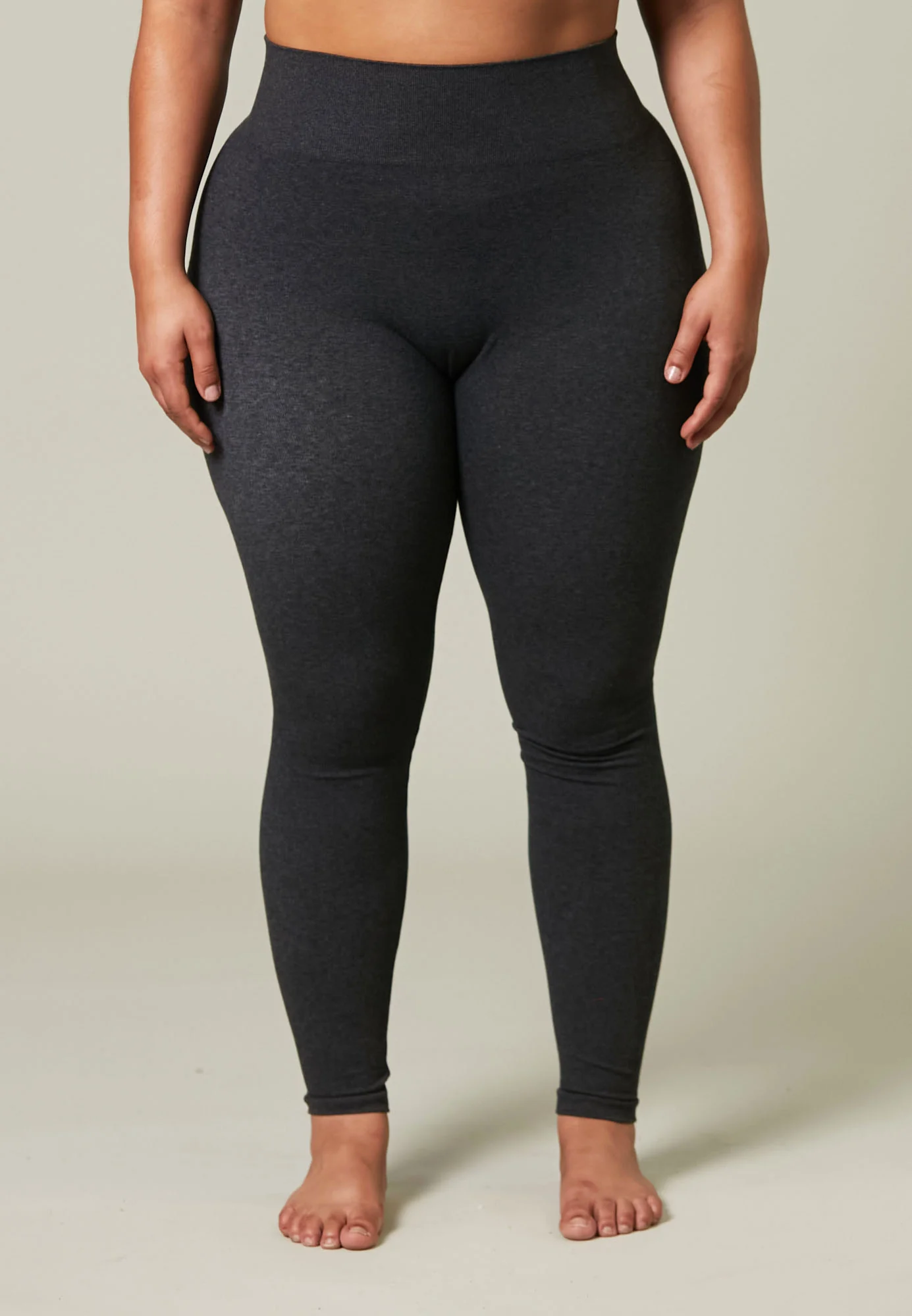 The Cotton Tummy Control Legging (gray) - Image 18