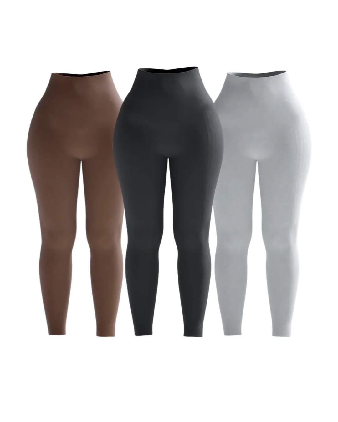 The Cotton Tummy Control Legging (gray) - Image 7