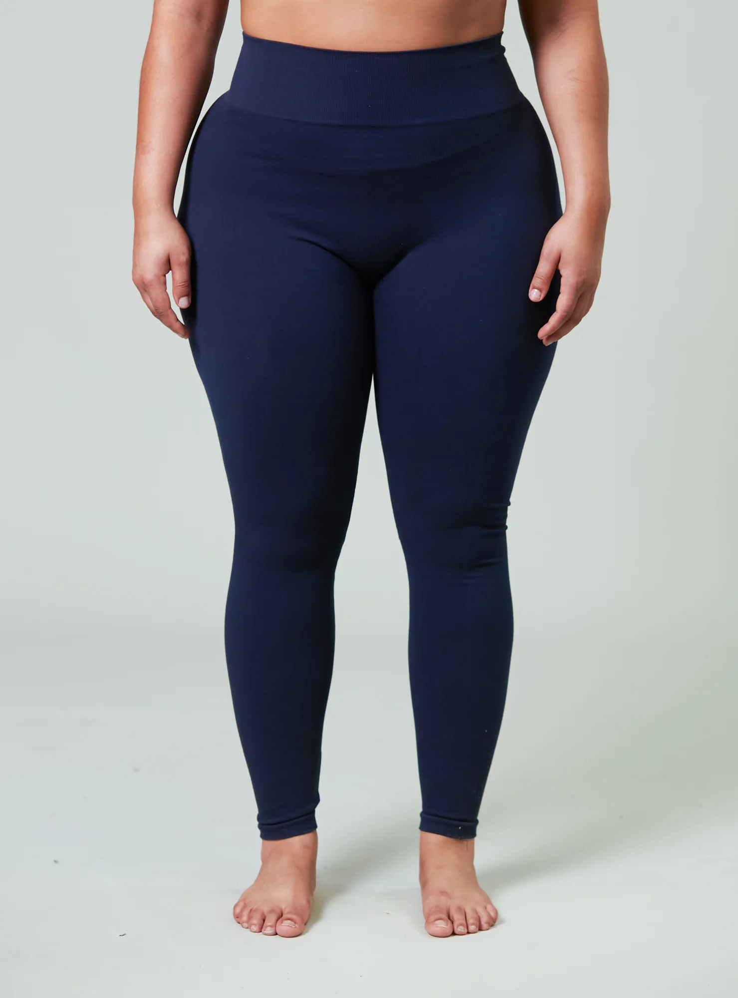 The Cotton Tummy Control Legging (gray) - Image 15