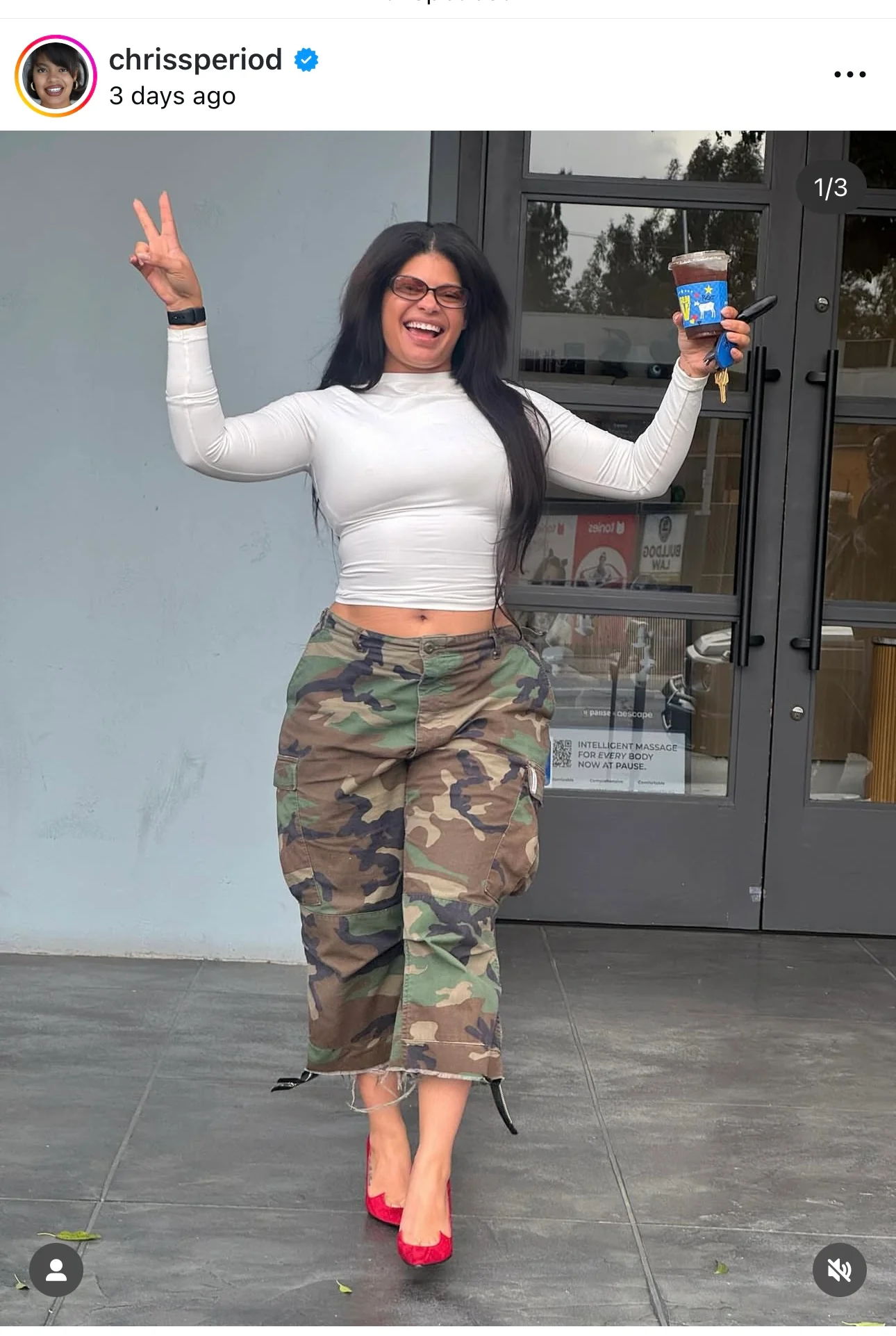 The Cropped Cargo Capri♻️ - Image 10