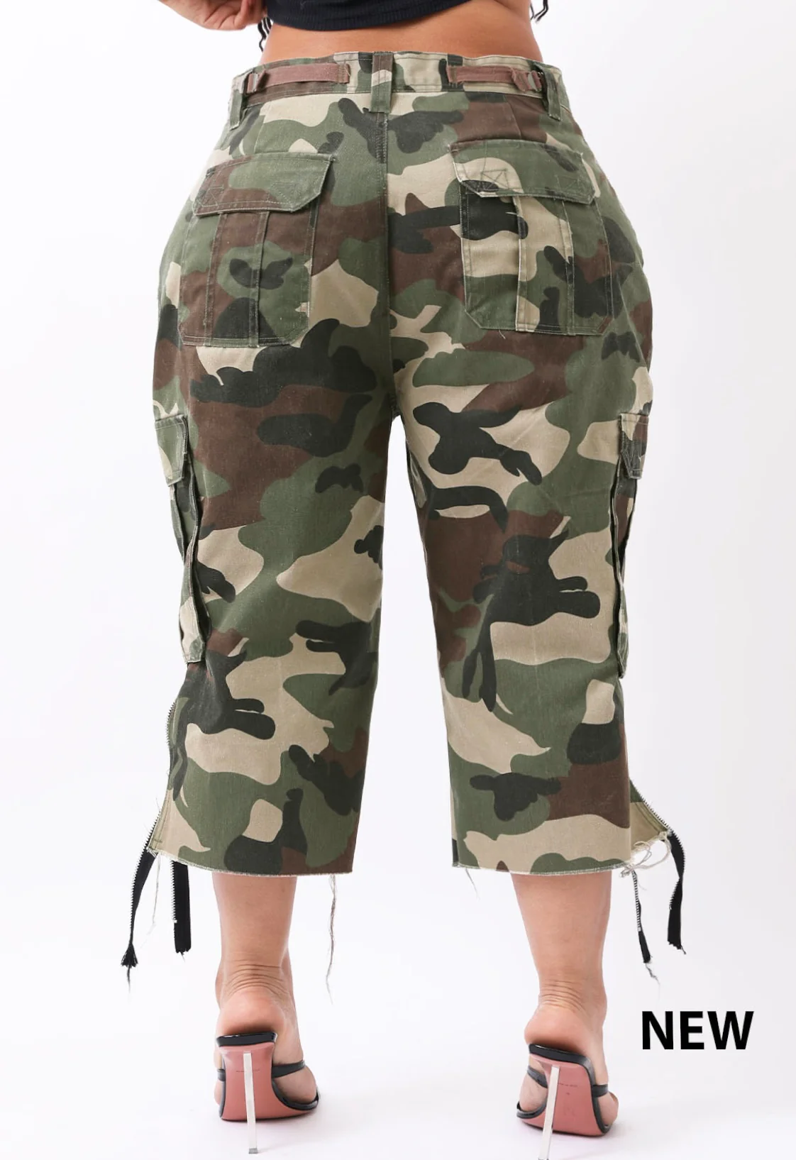 The Cropped Cargo Capri♻️ - Image 16