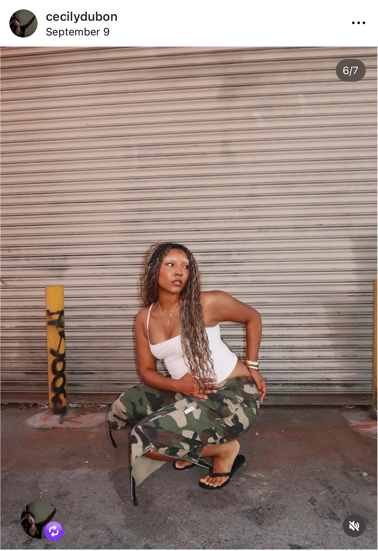 The Cropped Cargo Capri♻️ - Image 17