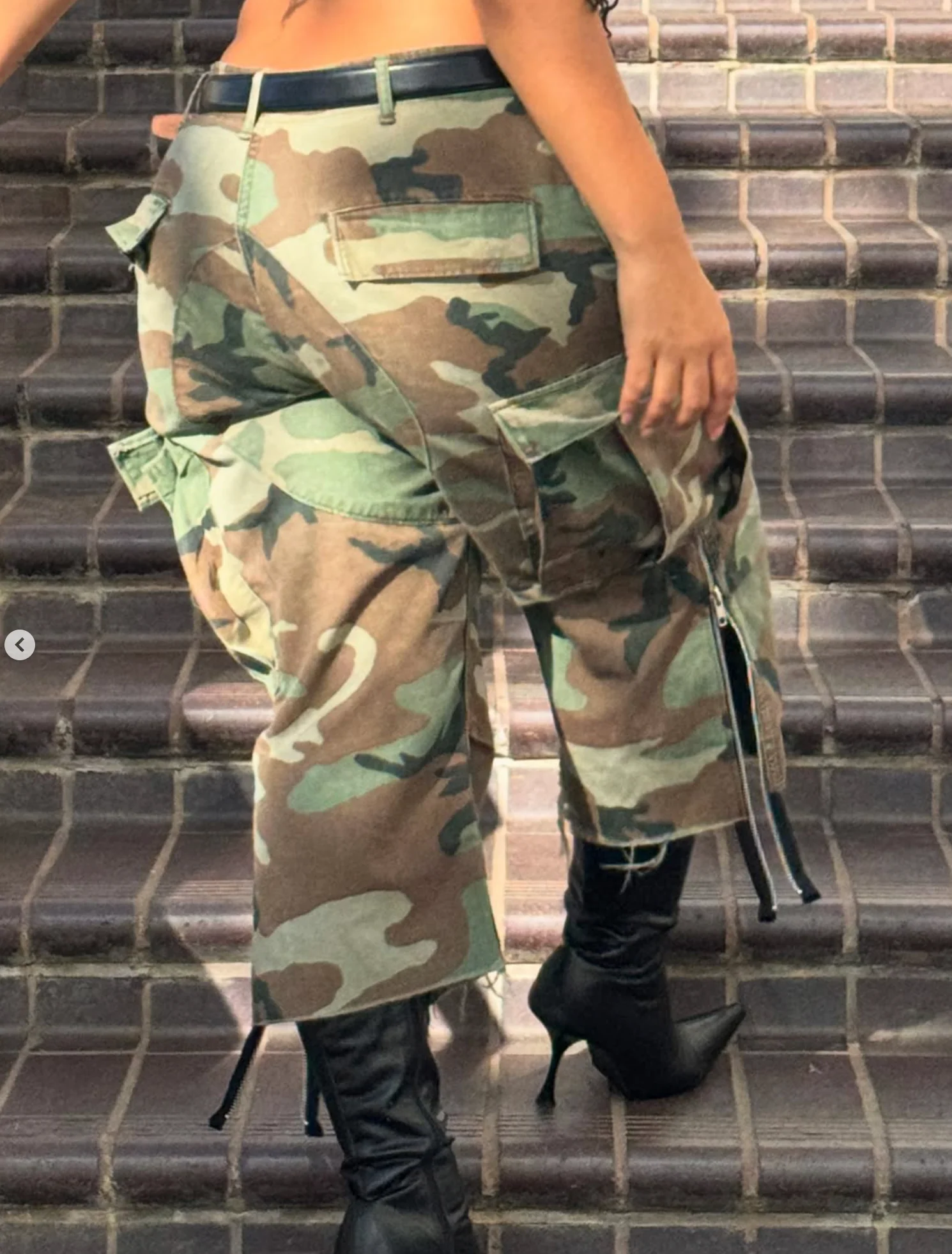 The Cropped Cargo Capri♻️ - Image 23