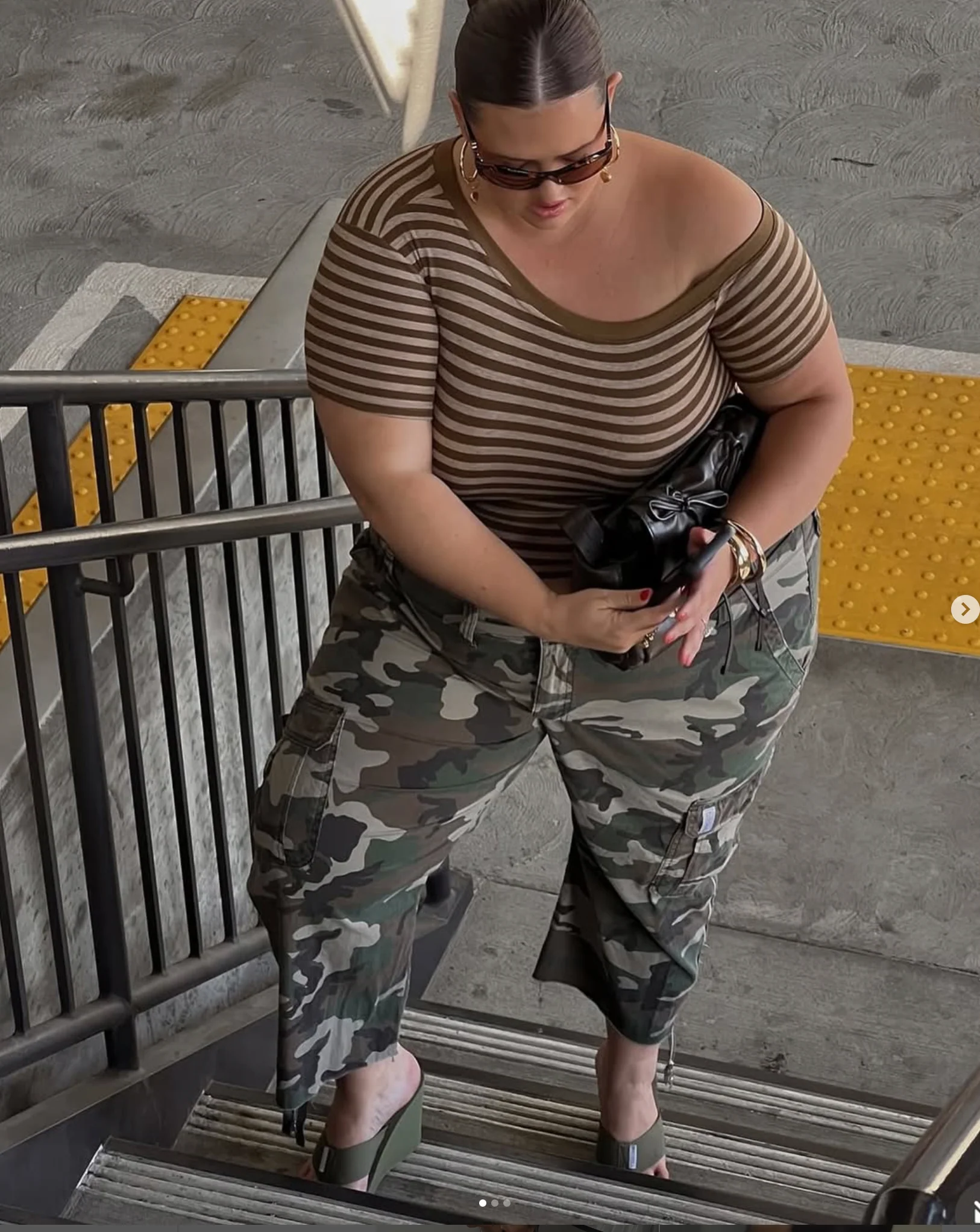 The Cropped Cargo Capri♻️ - Image 4