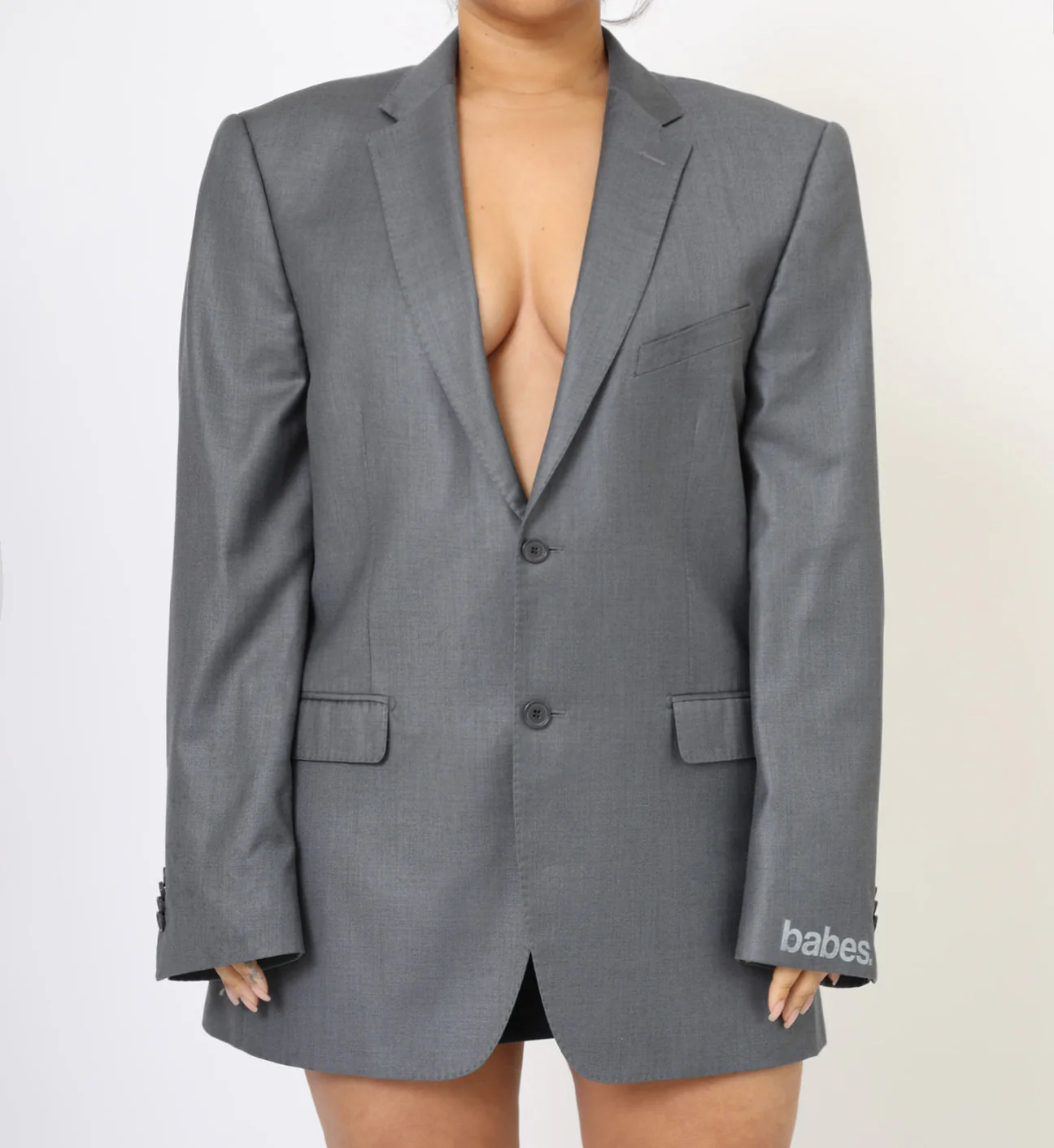 The Oversized Blazer (black) - Image 12