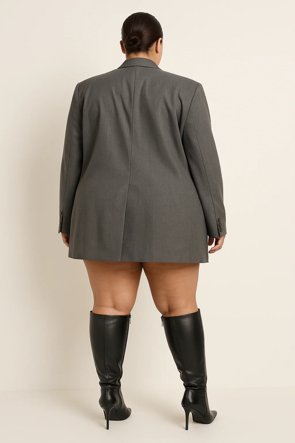The Oversized Blazer (black) - Image 13